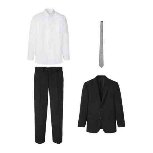 Костюм (4 изд.): пиджак, брюки, рубашка и галстук арт. 952849