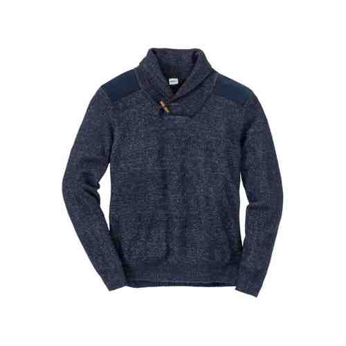 Пуловер Regular Fit с шалевым воротом арт. 930625